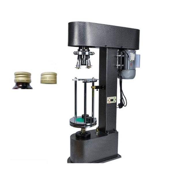 Quality High Precise Semi Automatic Ropp Capping Machine For Wine Wisky Bottles Aluminum Lid for sale