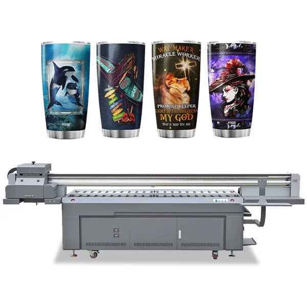 High Speed Cylindrical UV Printing Machine for UV Cylinder Printer Bottle