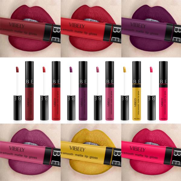 29 colours matte liquid Waterproof Long Lasting durable private label lip gloss
