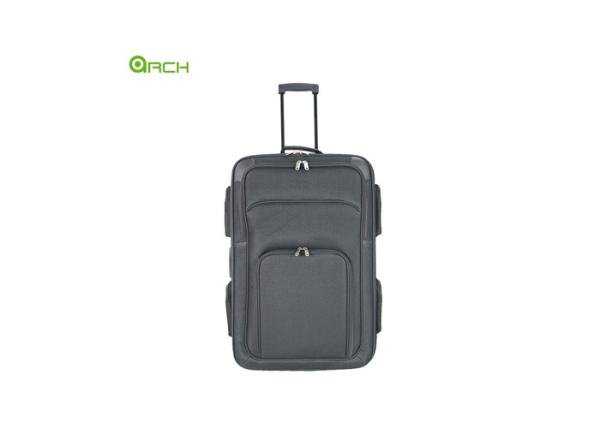 Quality Multiple Pockets Soft Sided Luggage with Skate Wheels for sale