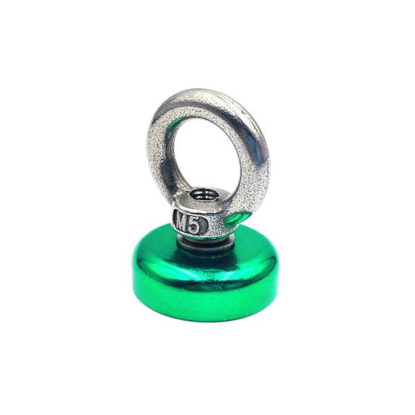 Quality N35 Colorful Sticky Notes Small Round Magnets With Eyelet for sale