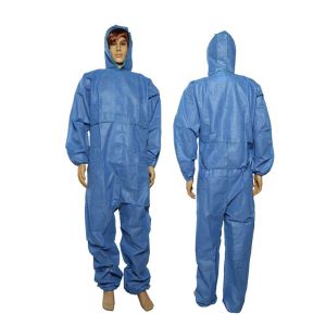 Buy cheap Breathable Disposable Medical Coverall Microporous Protective Clothing product