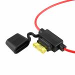 32V In Line Auto Car Fuse Holder 24 AWG To 12 AWG