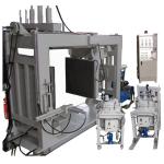 Double Station APG Clamping Machine for Produce Simple Designed Products, Such