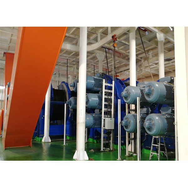 Heavy Duty 2200t Electric Lifting Winch Installation Vessel For Wind Power Generation