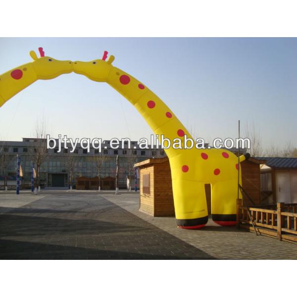 Great Quality outdoor Sports start line Printed Oxford Advertising inflatable Arch