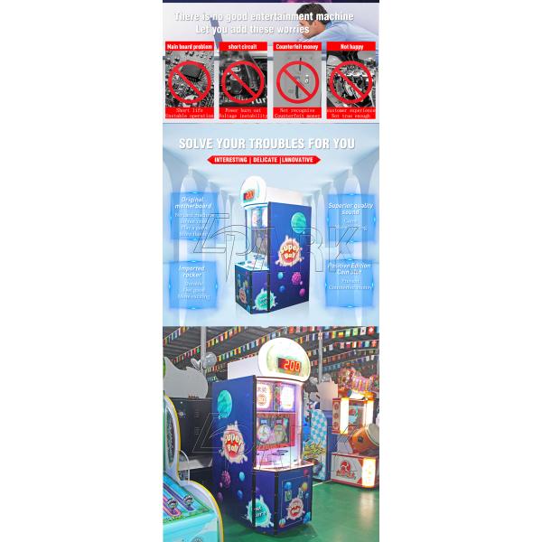 Supreme Boost Video Redemption Game Machine Coin Pull Cartoon Apperance