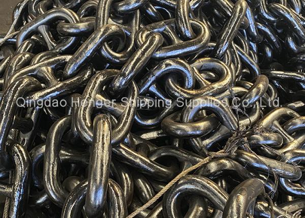 Quality Mooring Link Marine Anchor Chain BV Certificated for sale