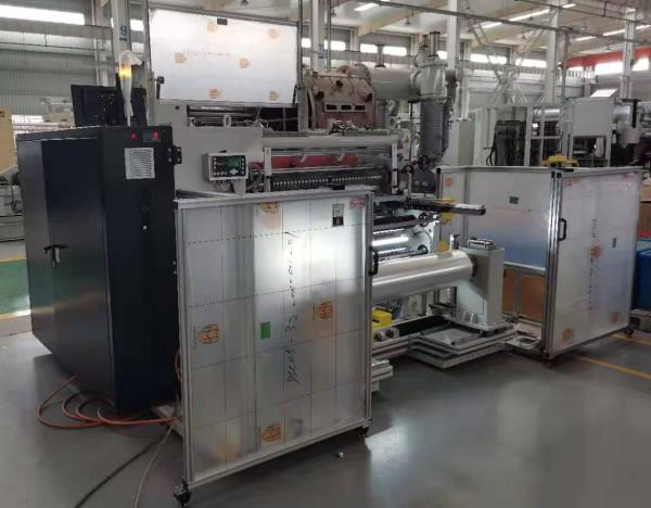 Quality Touch Screen 3 Phase 1000mm BOPP Slitting Machine for sale