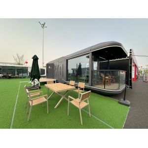 Buy cheap Modular Space Capsule House with Aluminum Frame and LED Lighting product