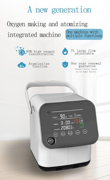Quality Oxygenerator Portable O2 Generator Concentrator 1l With Nebulizer for sale