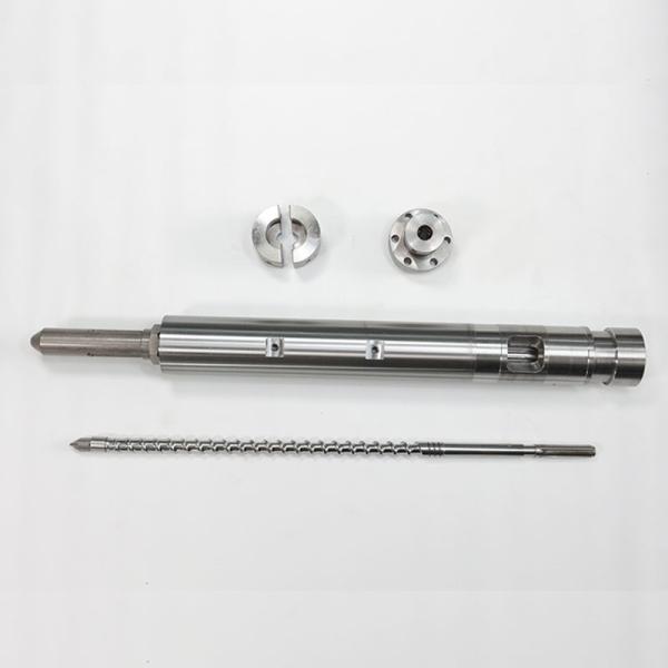 OEM Custom Stainless Steel Alloy Screw Auger Nitride Single Twin Extruder Screw Barrel