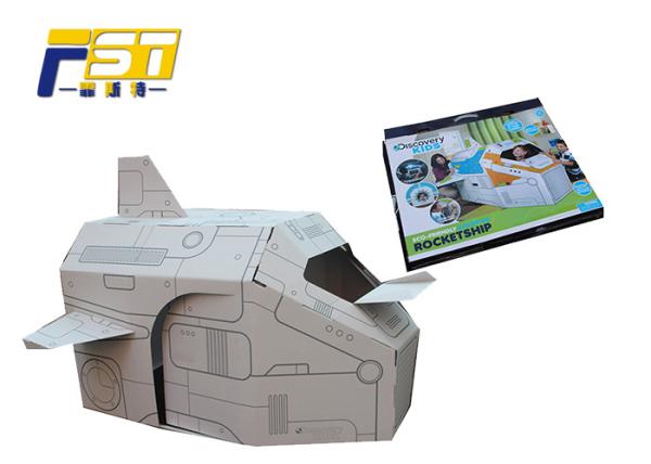 Quality Easy Assembled Cardboard Beach Furniture Moisture Resistant OEM / ODM Available for sale