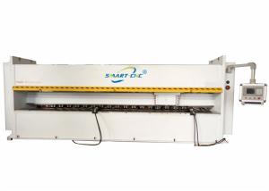 High Strength CNC V Grooving Machine With SSR External Input Signal Plate