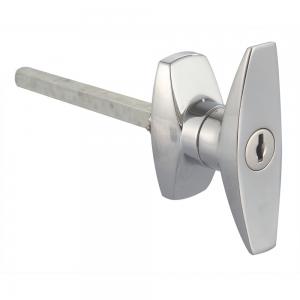China Meigu MS311 Latch Electric Cabinet Door Lock Operated Fixed Grip Garage T-Handle Door Lock on sale