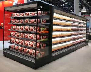 Buy cheap R448A Multideck Display Refrigerator Used For Dairy Drinks product