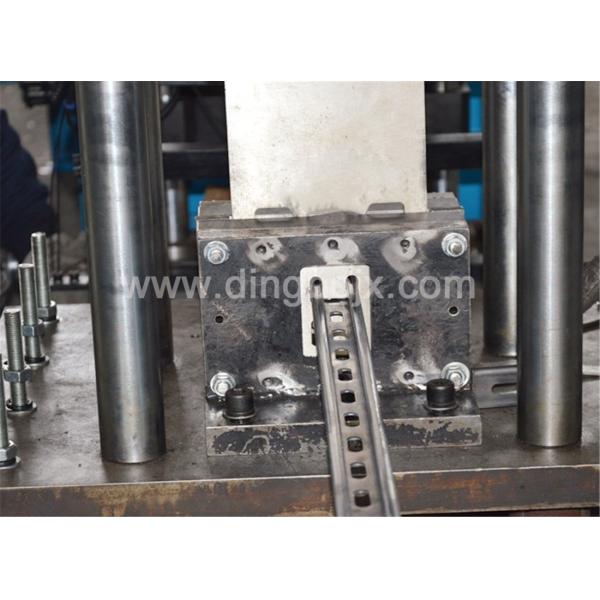 6-8m/Min Automatic PLC Unistrut Channel Roll Forming Machine