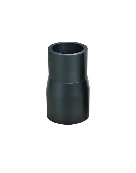 Quality DN32-DN500 PE SDR17 Butt Fusion Reducer Polyrthylene Pipe Fittings for sale