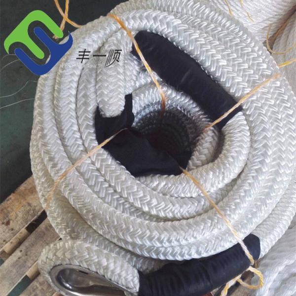 High Strength 3 Strand Twisted 4mm-60mm Nylon Fiber Sailing Rope Polyamide Rope Nylon Marine Mooring Rope