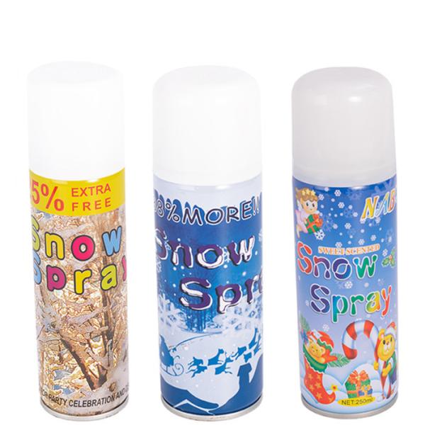 Quality Tinplate Aluminium Spray Can Bottle Artificial Snow Aerosol Spray ODM for sale