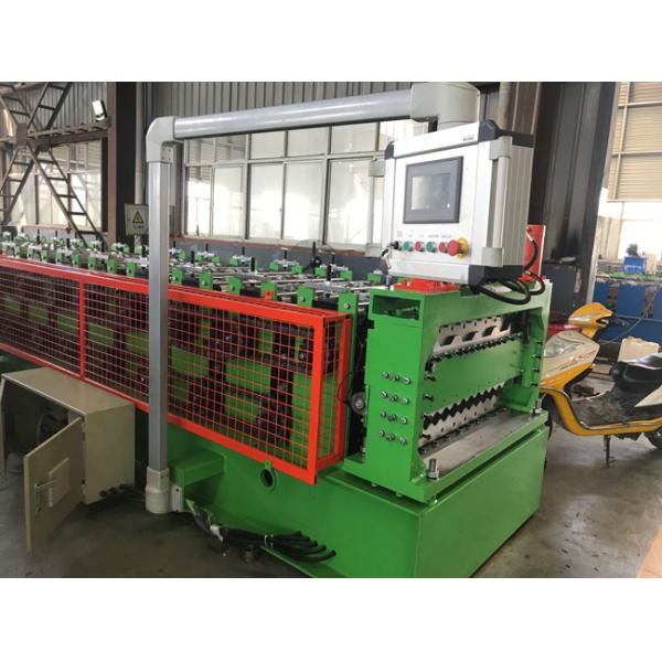 16 -18 Station Free Design Double Layer Roll Former Machine 5 Ton Passive Decoiler