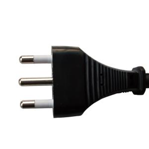 Italy 16A 250V power cord plug with IMQ Italian approval