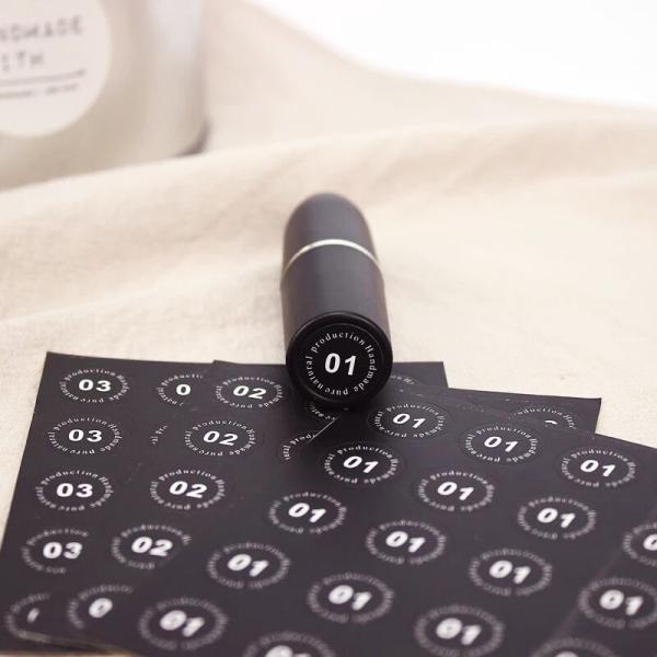 Quality Lipstick Perfume Essential Oil Tamper Seal Stickers Gold Foil Printed Labels for sale