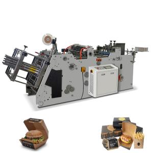 Buy cheap 200-600g/M2 Hamburger Paper Container Machine Low Noise product