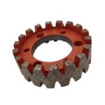 European Segmented CNC Stubbing Milling Wheel for Continuous Diamond Stone