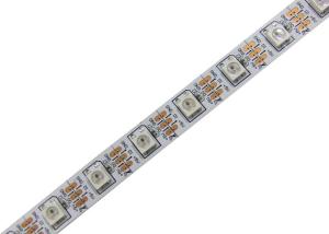 China 5V WS2812B Programmable Digital LED Strip Lights Battery Powered For Christmas Decoration on sale