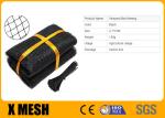 15mm X 15mm Mesh Size Plastic Bird Netting Black Color 10g Per Square Meter Type