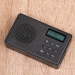 Get Clear Sound On-the-Go with Our Handheld FM Radio Includes Speaker and
