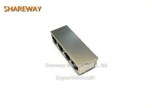 Buy cheap SMT Top Entry RJ45 Modular Connector J1N-0005NL 1000Base - T Multiple Port product