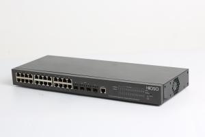 China 24 Gigabit RJ45 Ports 4 10G SFP Uplink Ports Gigabit Ethernet Switch 28 Ports on sale
