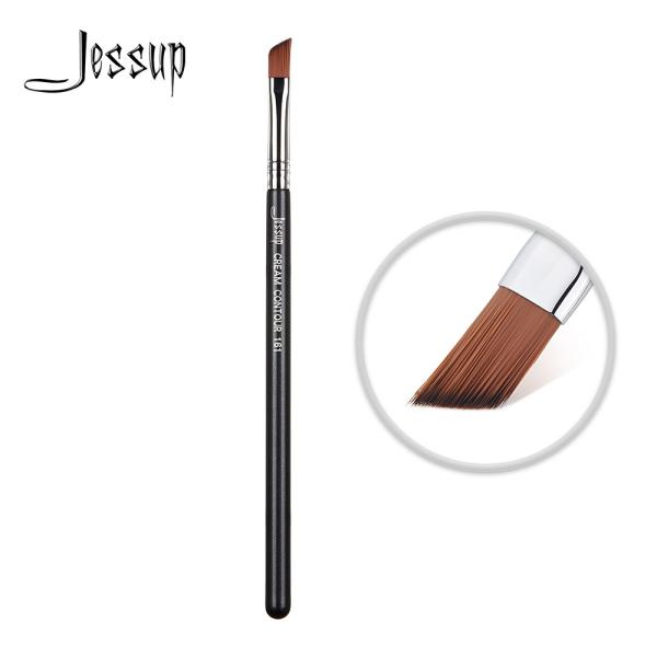 Quality Sloped Edge Jessup Makeup Brushes Angle Shaped Cream Contour Brush for sale