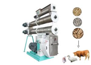 Buy cheap 2-5t/H Animal Feed Pellet Machine Compact Structure For Chicken Farm product