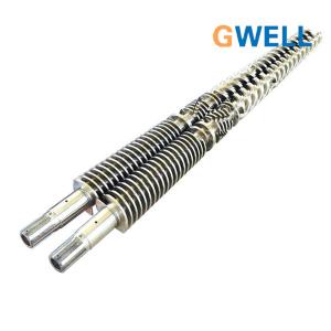 Plasticized Counter Rotating Parallel Twin Screw For Extruder HV 900 Auxiliary Facilities