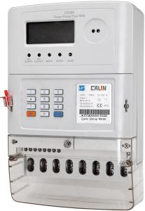 Buy cheap Three Phase STS Keypad Prepaid Meters With Bs Mounting GPRS Communication product
