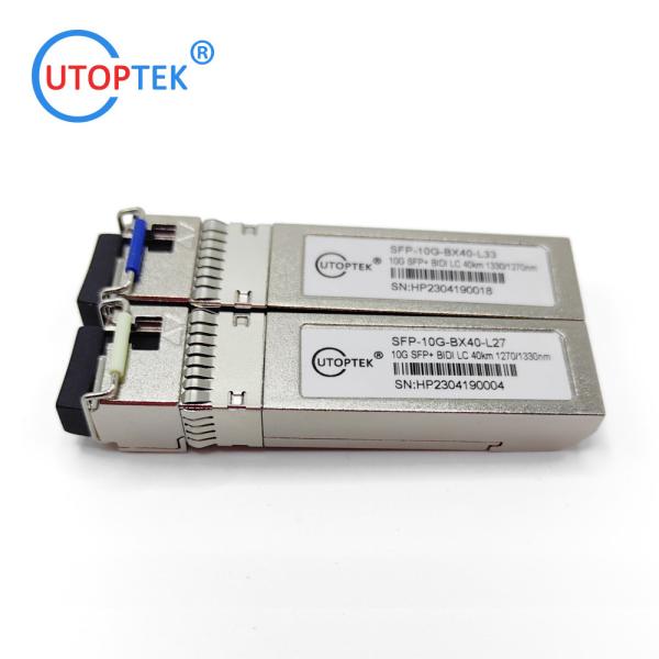 Best Price 10G SFP+ Bidi LC 40km 1270/1330nm sfp transceiver module for cisco/huawei/Mikrotik