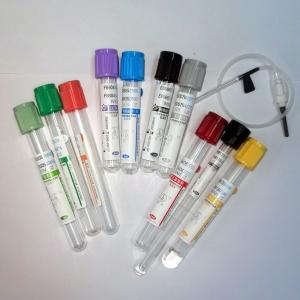 Buy cheap Screw Closure Blood Sample Collection Tubes Vacuum / Non Vacuum Type For Lab Research product