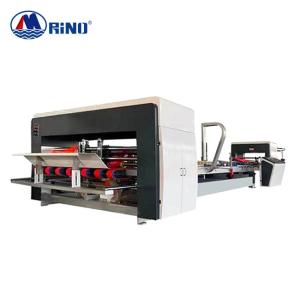 Buy cheap 220pcs/Min Automatic Folder Gluer Stitcher Machine 7000kgs PLC Control product