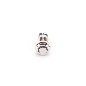 China 12mm Waterproof  Economical Key Switch 2 Pin IP65 Protection on sale