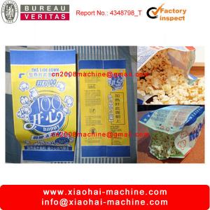 China Microwave Popcorn Bag Making Machine For Paper Bag on sale