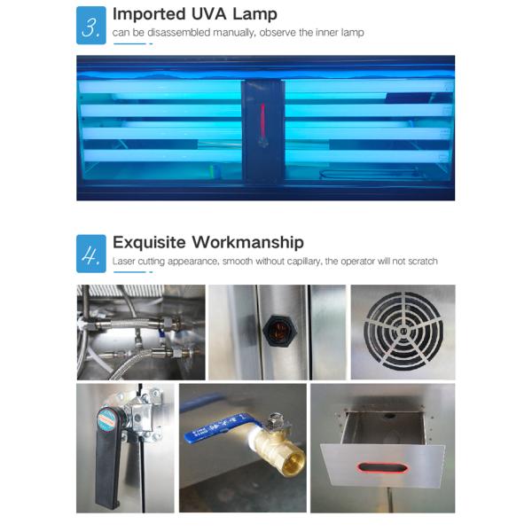 Simulate Solar Radiation UV Weathering Testing Machine Age Test Chamber