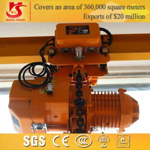 China With Overload Limiter 3t Electric chain block mobile Hoist on sale