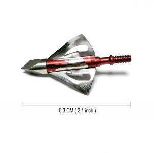 Buy cheap ODM Red Spintite Crimson Talon Archery Broadhead Tip 100grain 3blade product