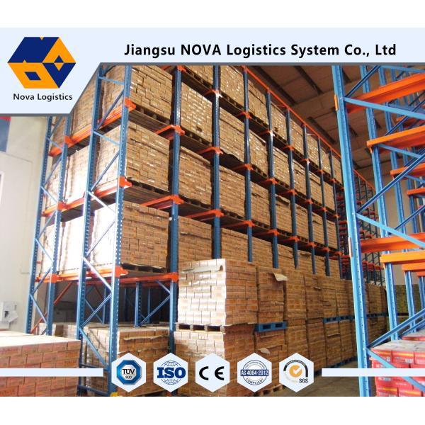 Corrosion Protection Drive In Pallet Racking Heavy Duty For Warehouse Storage