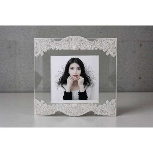 OEM Customised Acrylic Photo Frame , Acrylic Box Picture Frames Scratch Resistant