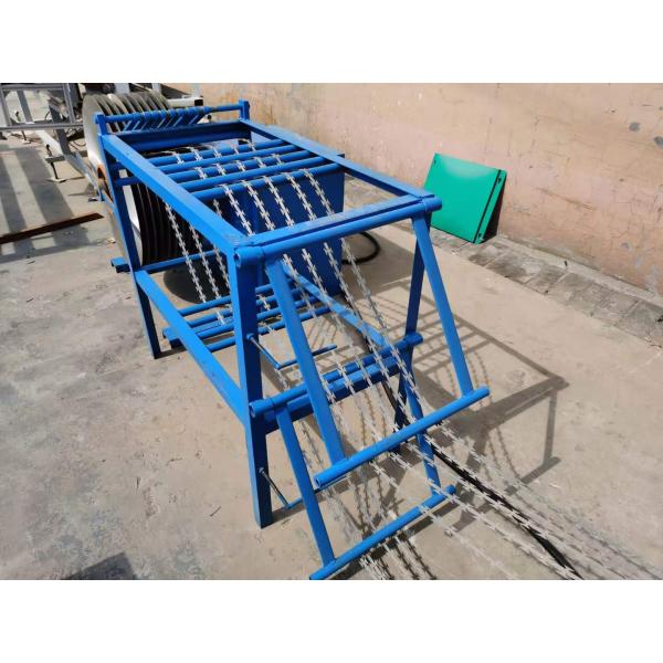 Galvanized Coil Razor Blade Barbed Wire Making Machine
