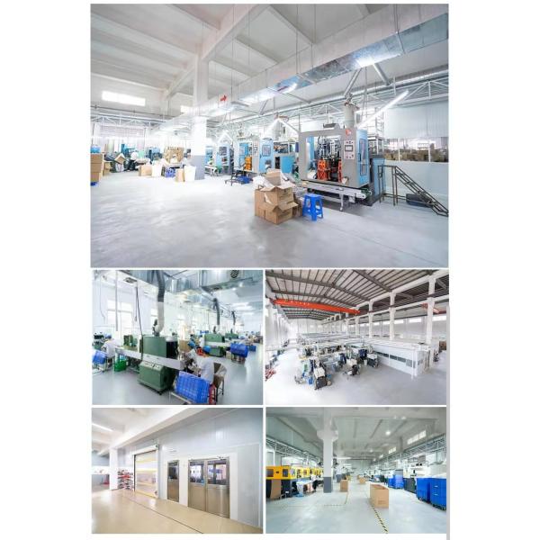 Blue Corlor Plastic Cosmetic Jars With Disc 150ml 200ml 250ml PET Mask Container